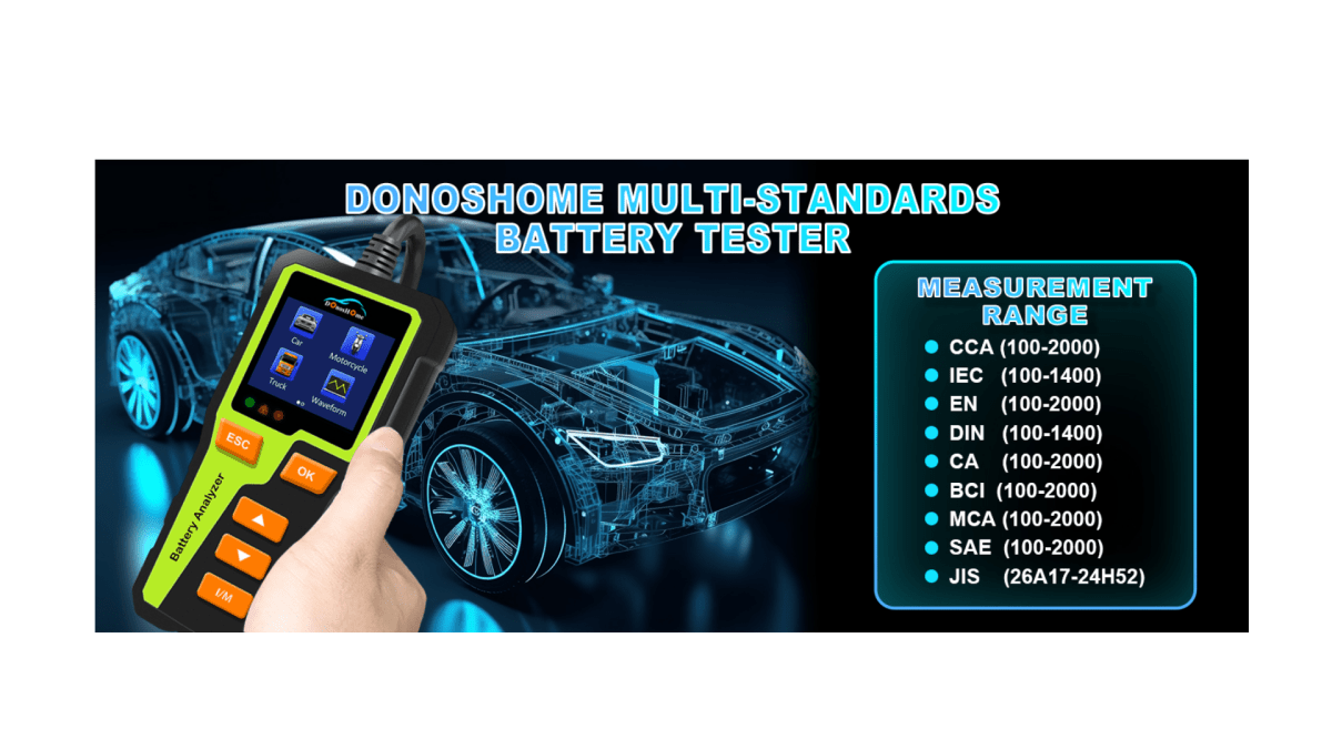 Estabelecendo Padrões de Desempenho de Baterias: Por que é Importante | PT - DonosHome - OBD2 scanner,Battery tester,tuning,Car Ambient Lighting